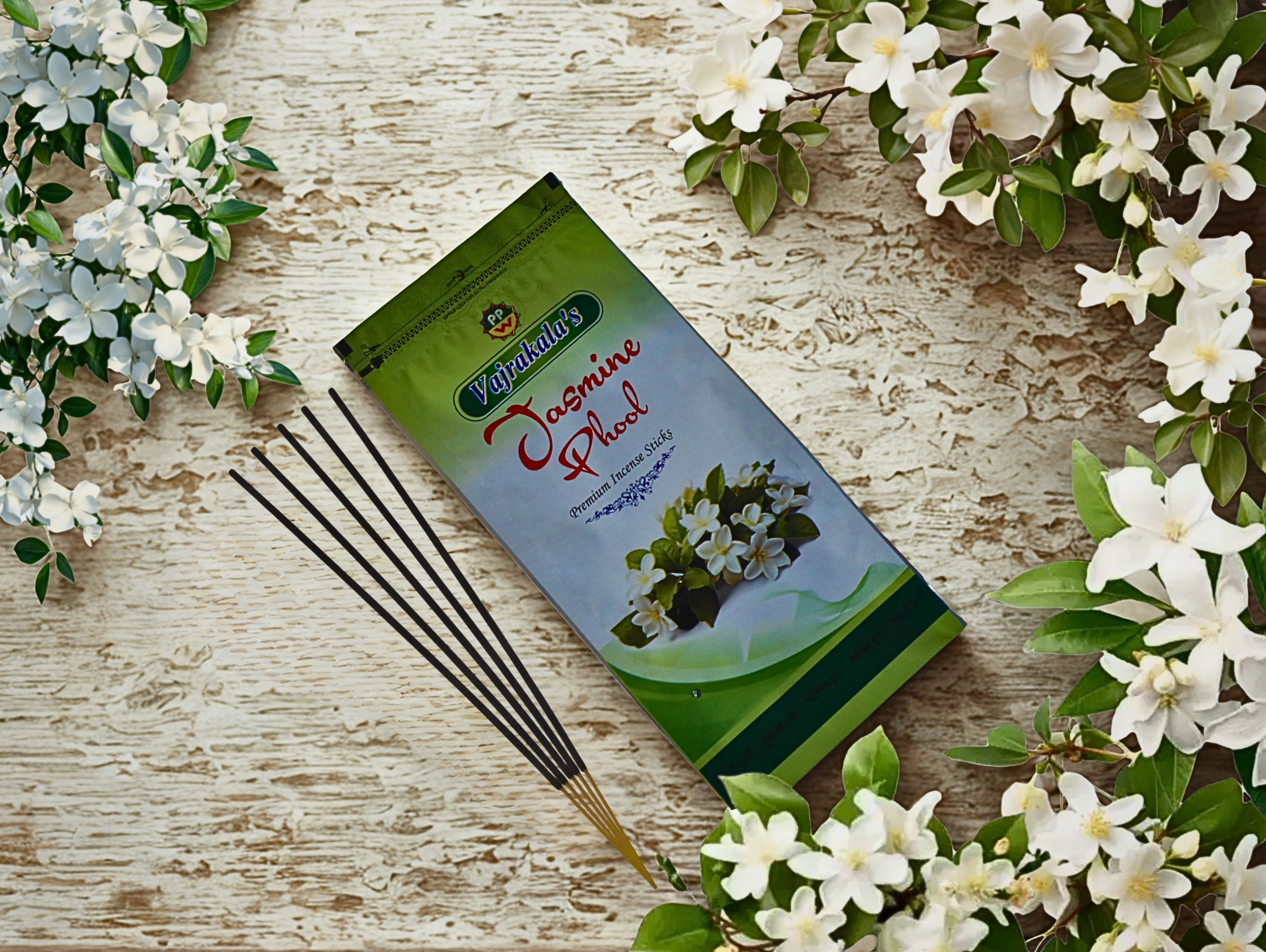 Jasmine Phool Zipper